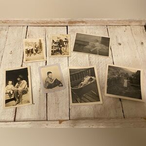 Vintage Black and White Photographs Collection